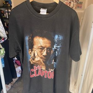 Vintage 90’s Y2K Eric Clapton double sided graphic band T-shirt